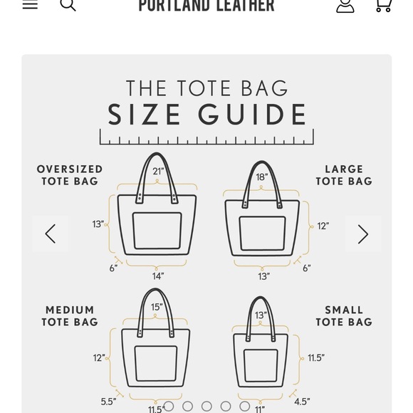 Portland Leather Reef Tote Bag - Picture 7 of 7